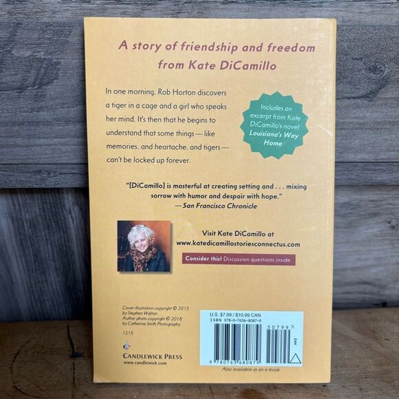 The Tiger Rising by Kate DiCamillo Paperback Book pre-read see pix for wear - Picture 2 of 6